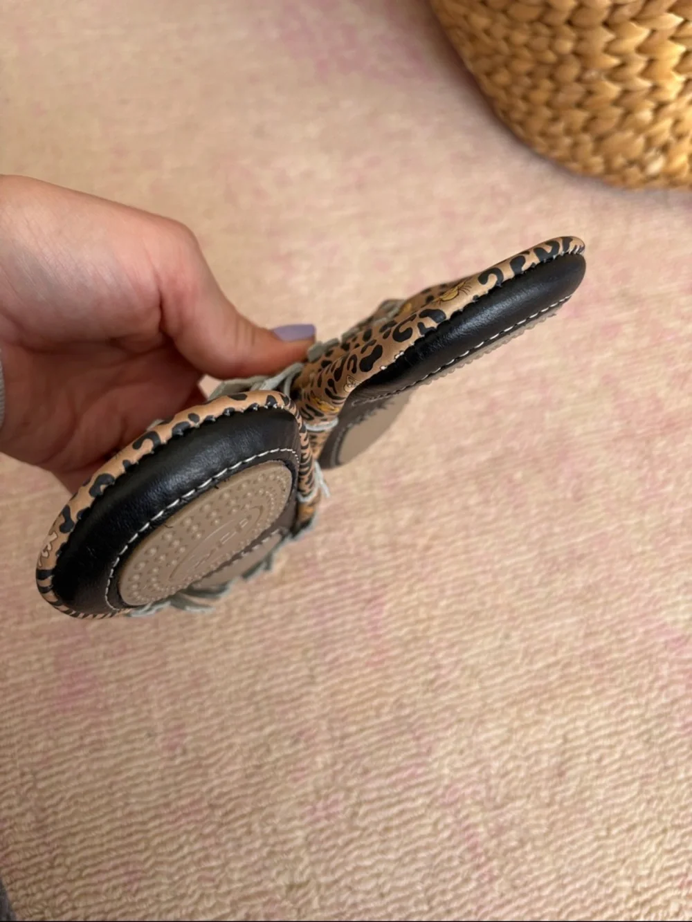 Freshly Picked Leopard Print Moccasins in Brown